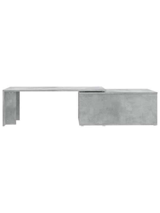 Konferenční stolek betonově šedý 150 x 50 x 35 cm dřevotříska