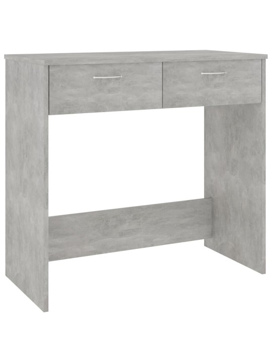 Psací stůl betonově šedý 80 x 40 x 75 cm kompozitní dřevo