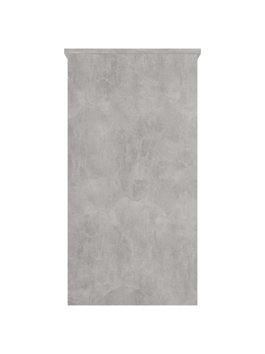Psací stůl betonově šedý 80 x 40 x 75 cm kompozitní dřevo