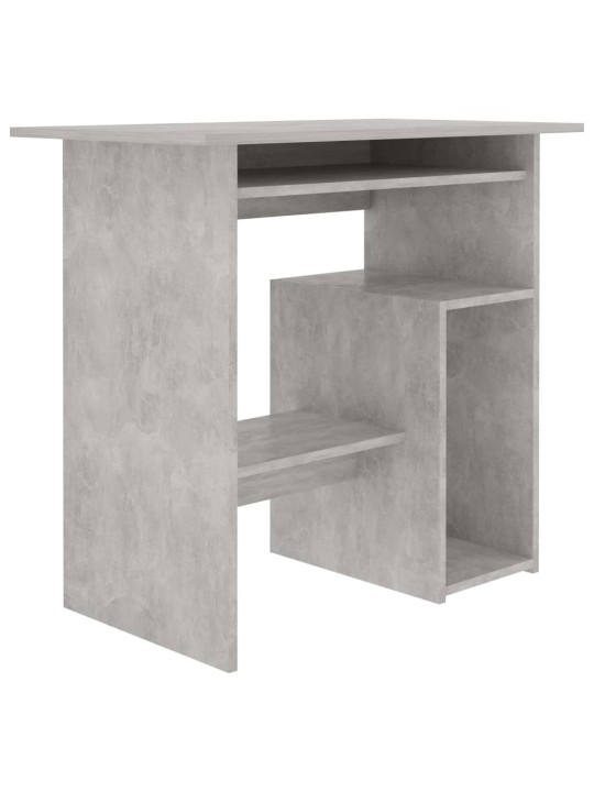 Psací stůl betonově šedý 80 x 45 x 74 cm kompozitní dřevo