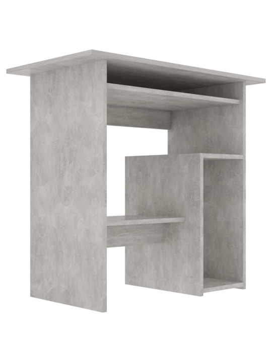 Psací stůl betonově šedý 80 x 45 x 74 cm kompozitní dřevo