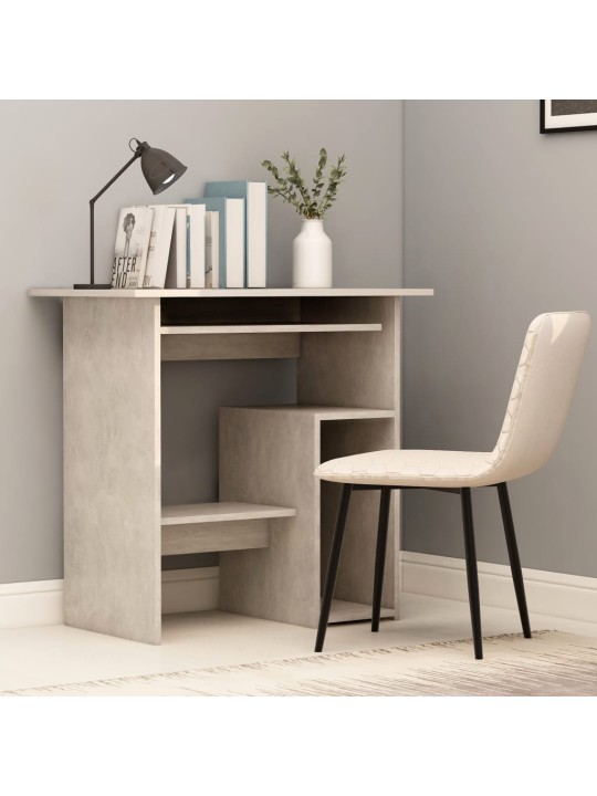 Psací stůl betonově šedý 80 x 45 x 74 cm kompozitní dřevo