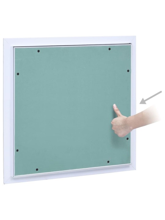 Přístupový panel s hliníkovým rámem a sádrokartonem 300x300 mm