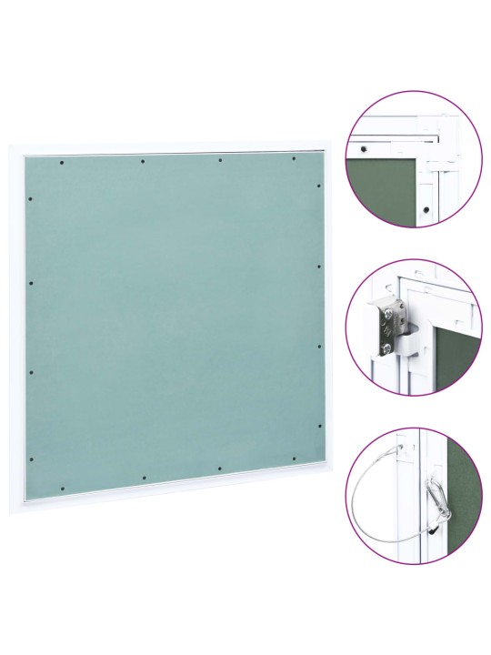Přístupový panel s hliníkovým rámem a sádrokartonem 600x600 mm