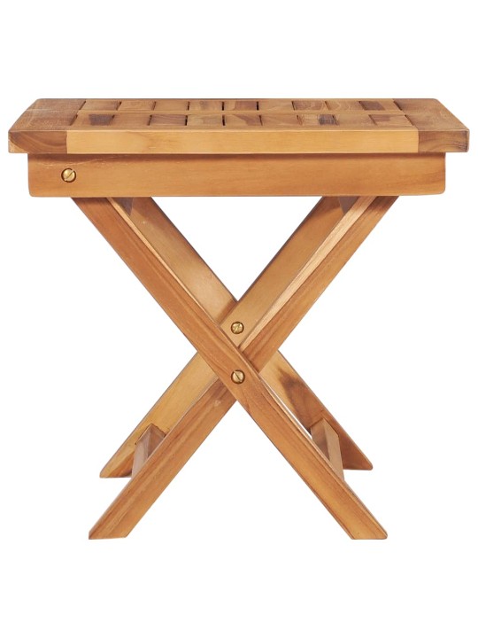 Zahradní lehátka 2 ks se stolkem masivní teak