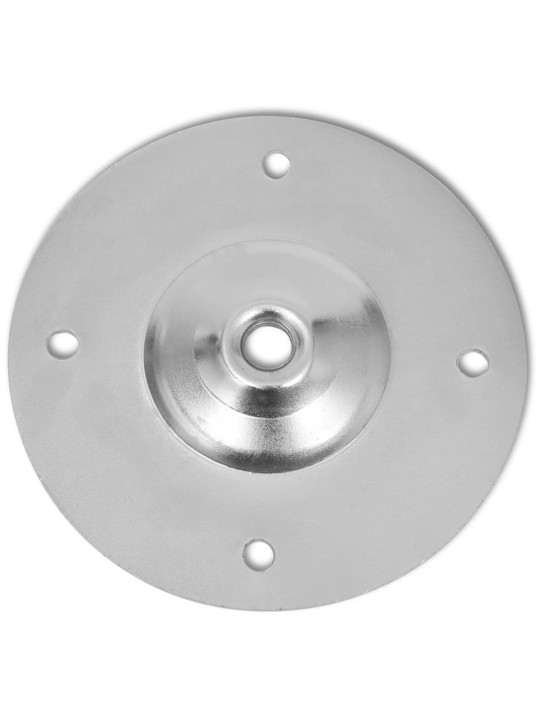 Teleskopické nohy ke stolu 4 ks chrom 710 mm–1 100 mm