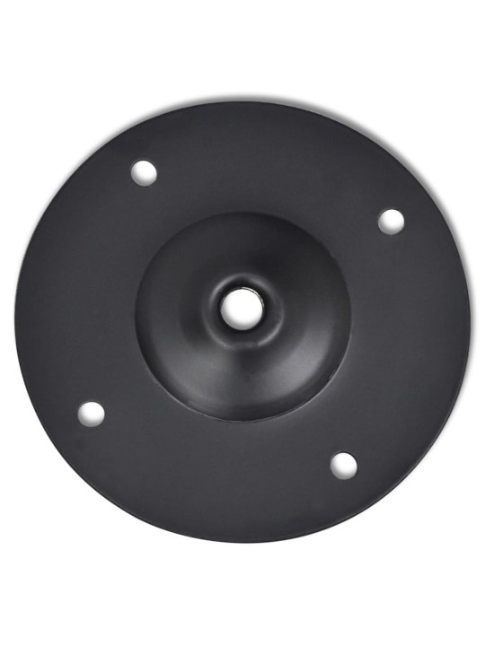 Teleskopické nohy ke stolu 4 ks černé 710 mm–1 100 mm