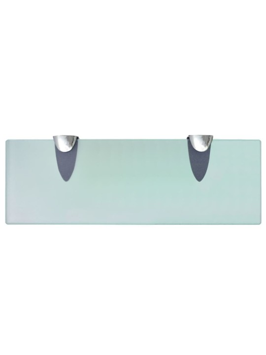 Plovoucí police 2 ks sklo 30 x 10 cm 8 mm