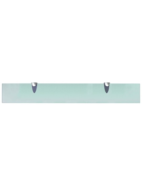 Plovoucí police 2 ks sklo 70 x 10 cm 8 mm