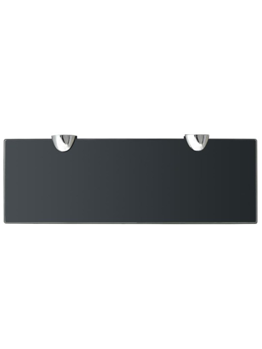 Plovoucí police 2 ks sklo 30 x 10 cm 8 mm