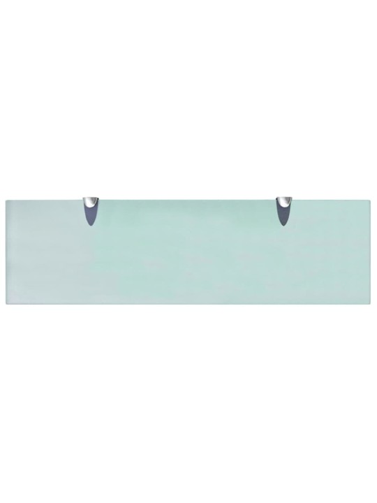 Plovoucí police 2 ks sklo 70 x 20 cm 8 mm