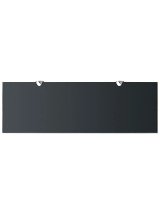 Plovoucí police 2 ks sklo 60 x 20 cm 8 mm