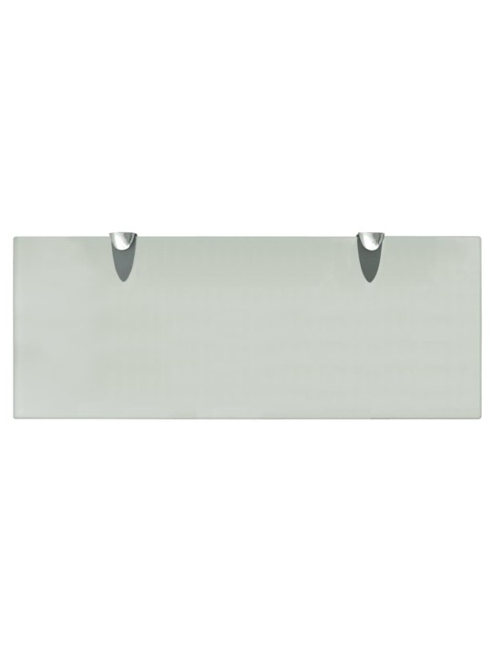 Plovoucí police 2 ks sklo 50 x 20 cm 8 mm