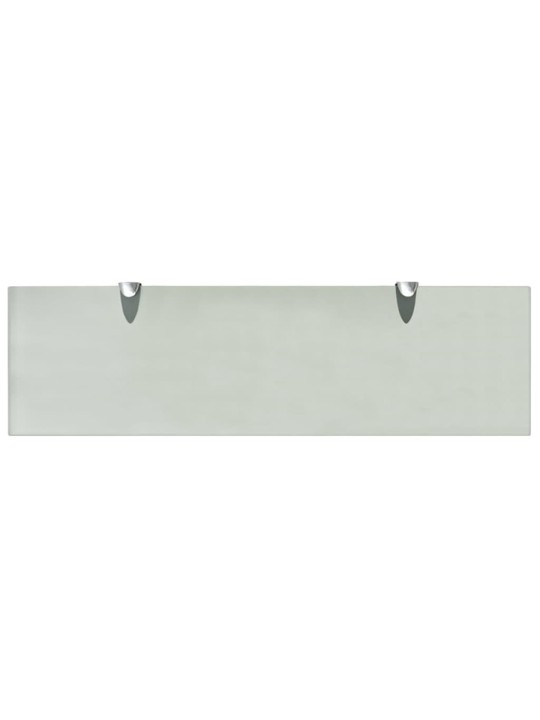 Plovoucí police 2 ks sklo 70 x 20 cm 8 mm