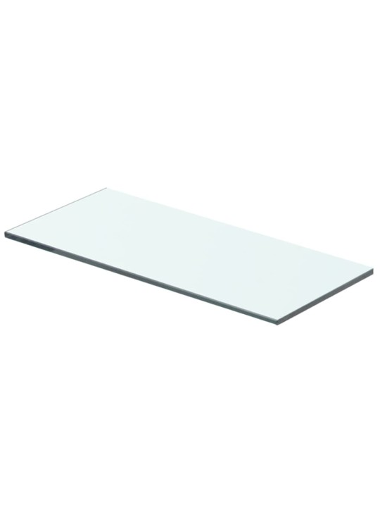 Policové desky 2 ks sklo čiré 40 x 12 cm