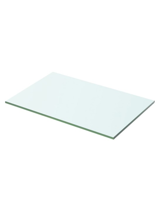 Policové desky 2 ks sklo čiré 50 x 25 cm