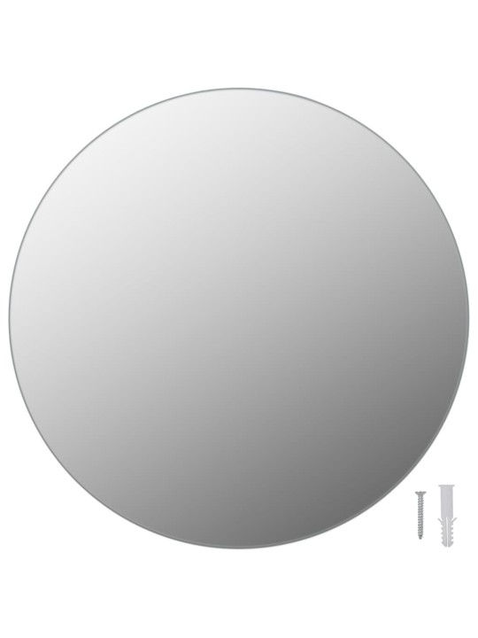 Nástěnná zrcadla 2 ks 40 cm kulatá sklo