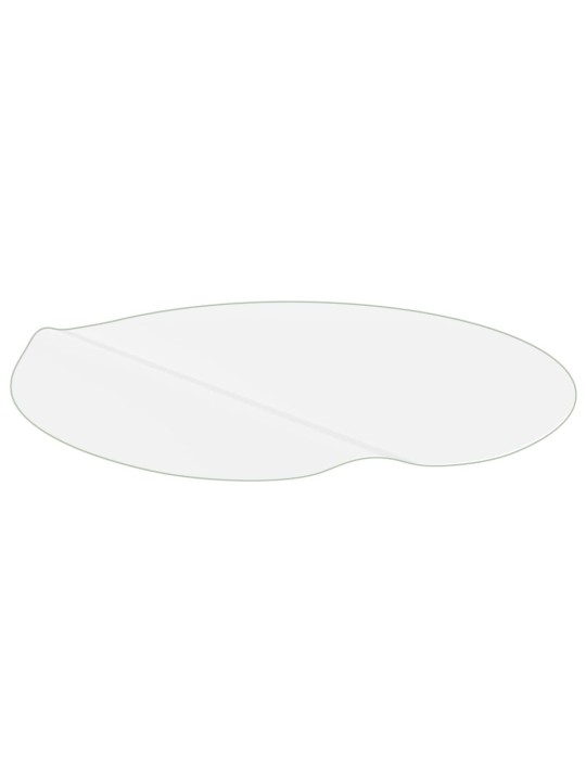 Ochranná fólie na stůl matná Ø 90 cm 2 mm PVC