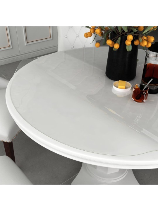 Ochranná fólie na stůl průhledná Ø 100 cm 1,6 mm PVC