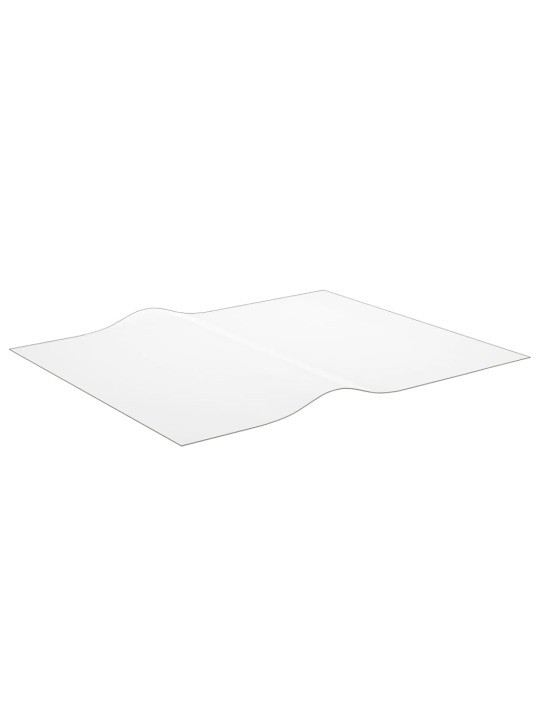 Ochranná fólie na stůl průhledná 100 x 90 cm 2 mm PVC
