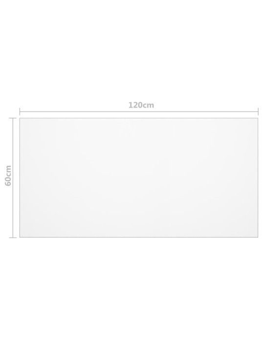 Ochranná fólie na stůl matná 120 x 60 cm 2 mm PVC