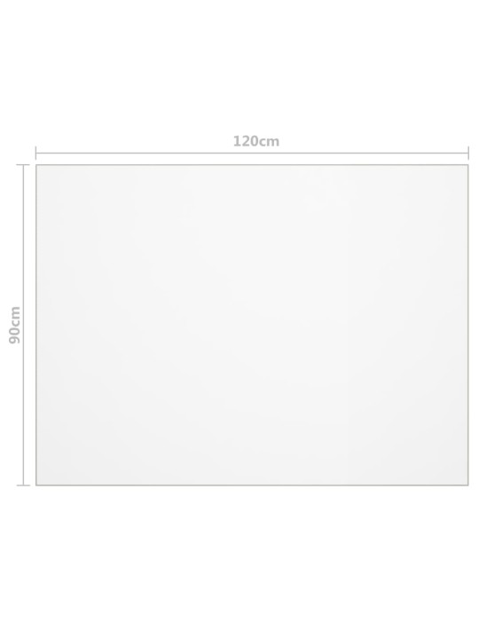 Ochranná fólie na stůl matná 120 x 90 cm 2 mm PVC