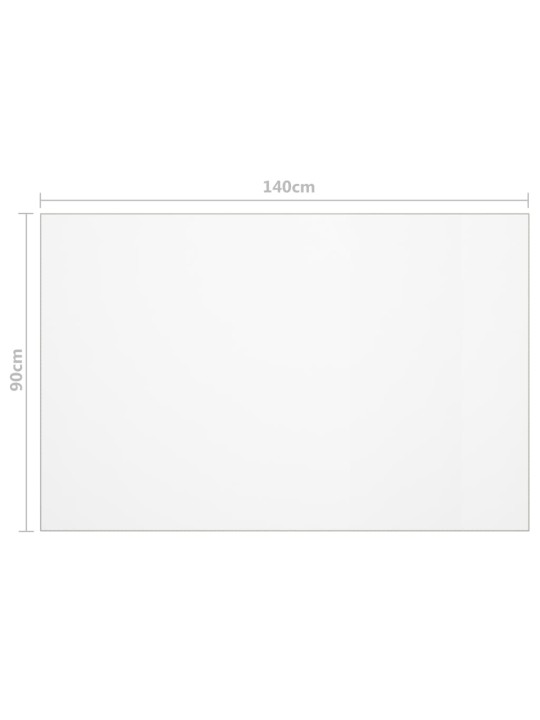 Ochranná fólie na stůl matná 140 x 90 cm 2 mm PVC