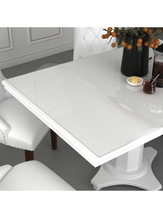 Ochranná fólie na stůl průhledná 160 x 90 cm 2 mm PVC