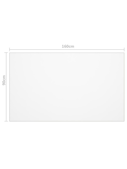 Ochranná fólie na stůl matná 160 x 90 cm 2 mm PVC