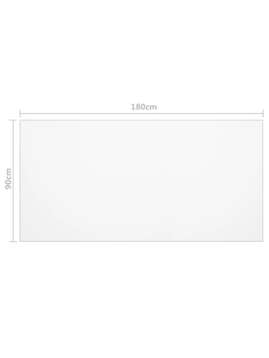 Ochranná fólie na stůl matná 180 x 90 cm 2 mm PVC