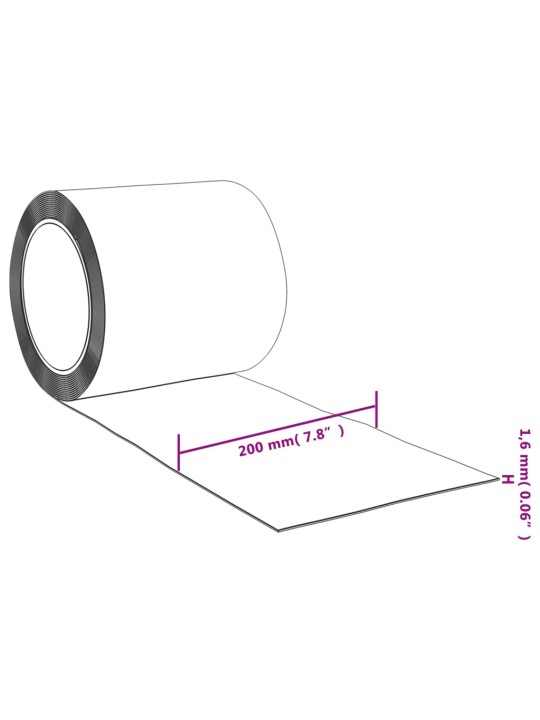 Role lamelové clony PVC 2 mm x 200 mm 25 m