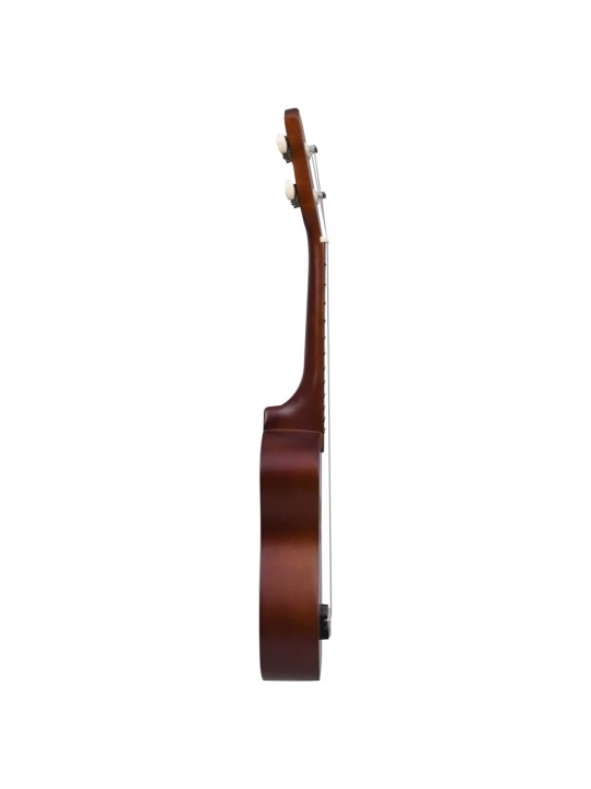 Set sopránové ukulele s obalem pro děti tmavé dřevo 21"