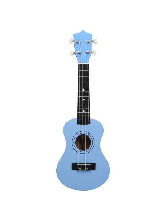 Set soprano ukulele s obalem pro děti blankytně modré 21"