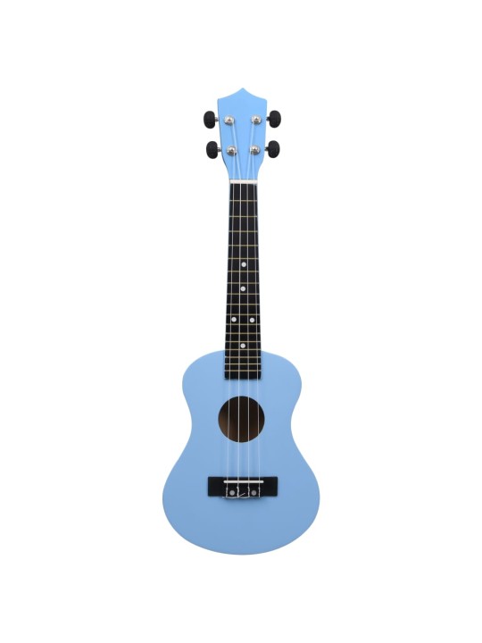 Set soprano ukulele s obalem pro děti blankytně modré 23"