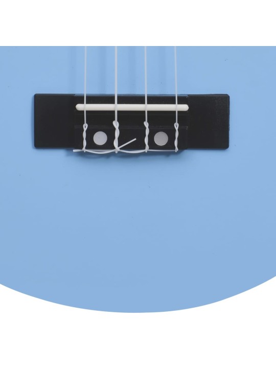 Set soprano ukulele s obalem pro děti blankytně modré 23"
