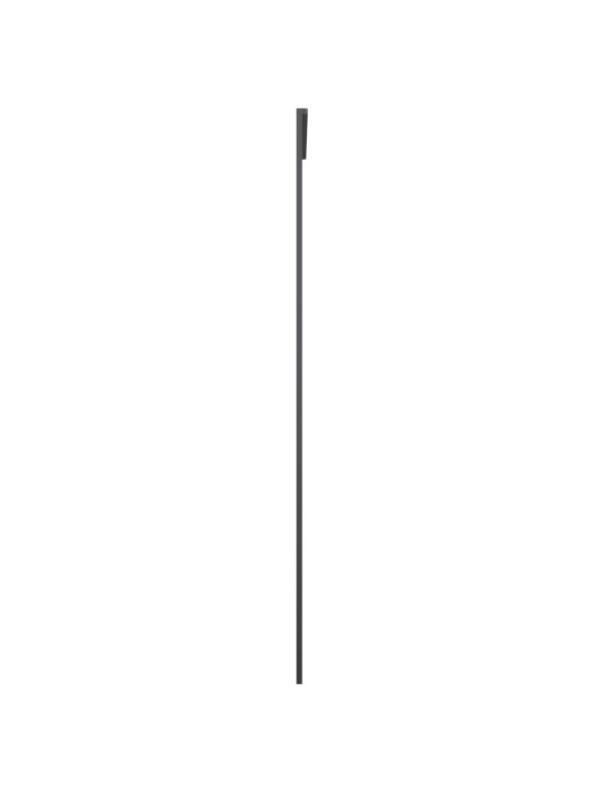 Posuvné dveře hliník a ESG sklo 90 x 205 cm černé