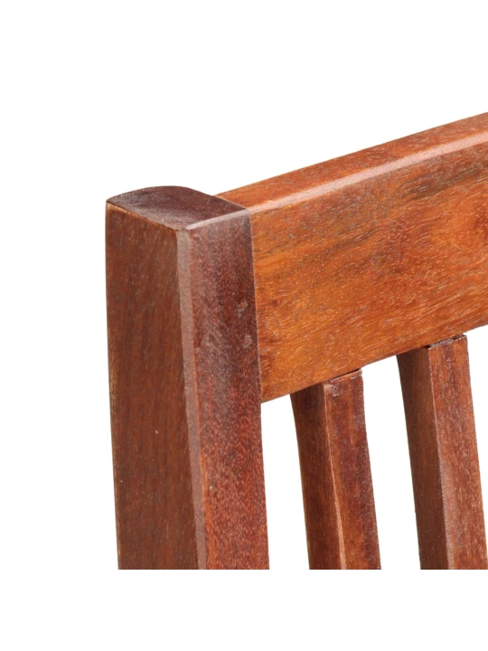 Jídelní židle 6 ks masivní mangovníkové dřevo