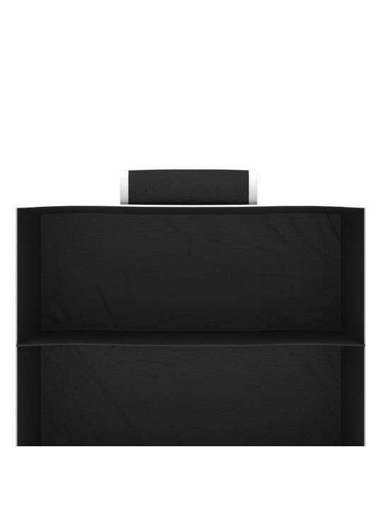 Závěsný organizér na oblečení 2 ks s 10 policemi textil