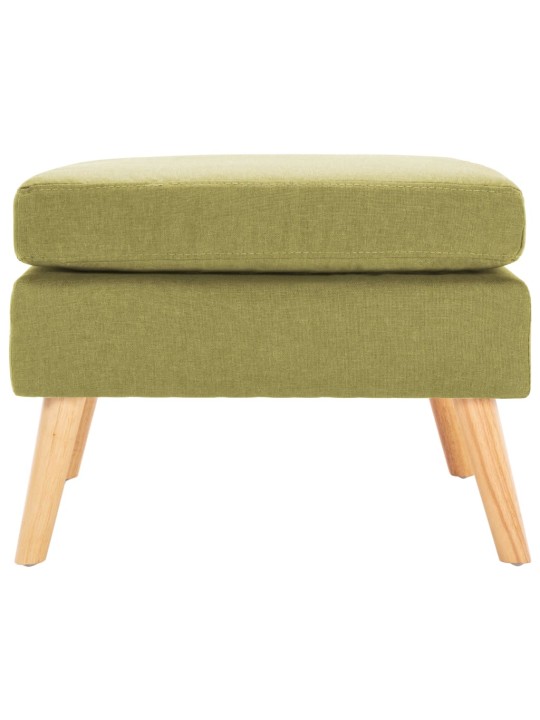 Podnožka zelená textil