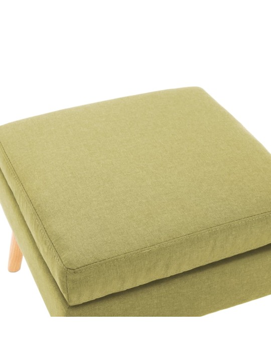 Podnožka zelená textil