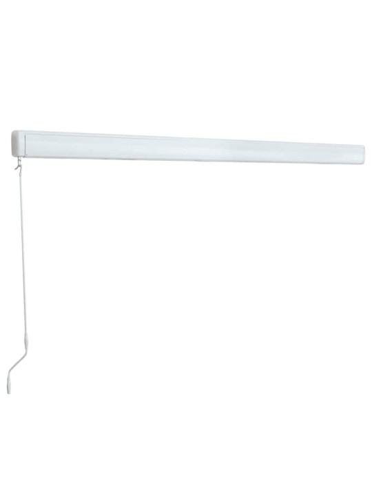 Kazetová markýza na ruční ovládání 350 x 250 cm modro-bílá