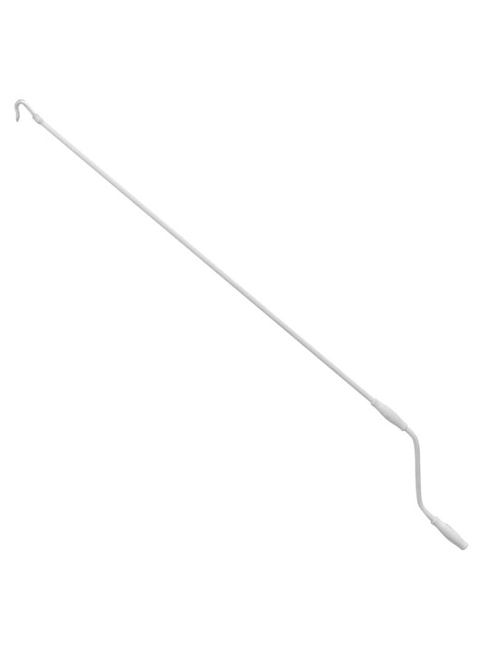 Kazetová markýza na ruční ovládání 350 x 250 cm modro-bílá