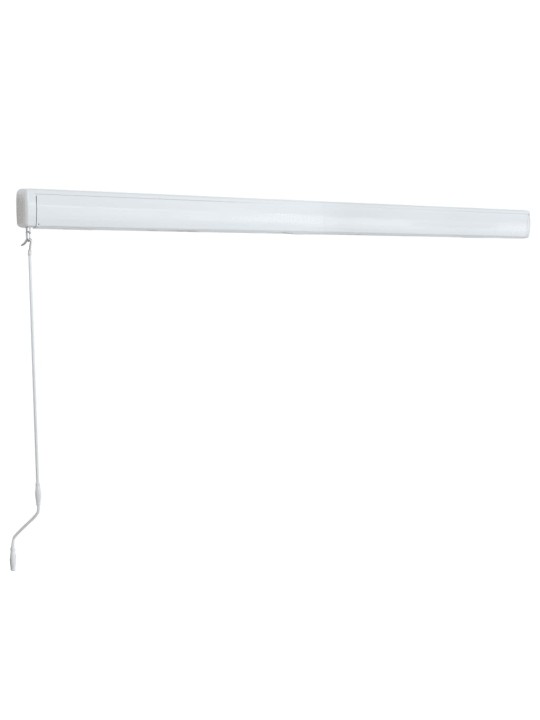 Kazetová markýza na ruční ovládání 400 x 300 cm modro-bílá