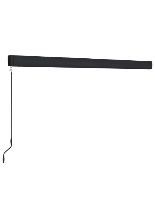 Kazetová markýza na ruční ovládání 350 x 250 cm modro-bílá