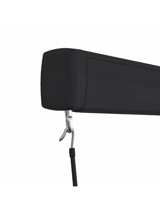 Kazetová markýza na ruční ovládání 350 x 250 cm modro-bílá