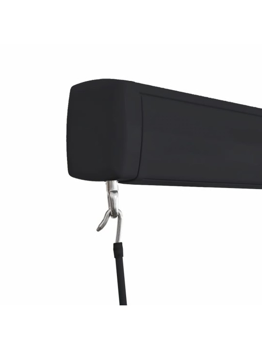 Kazetová markýza s ručním ovládáním 400 x 300 cm modro-bílá