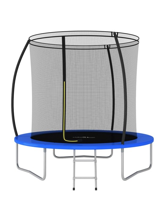 Trampolína s příslušenstvím kulatá 244 x 55 cm 100 kg