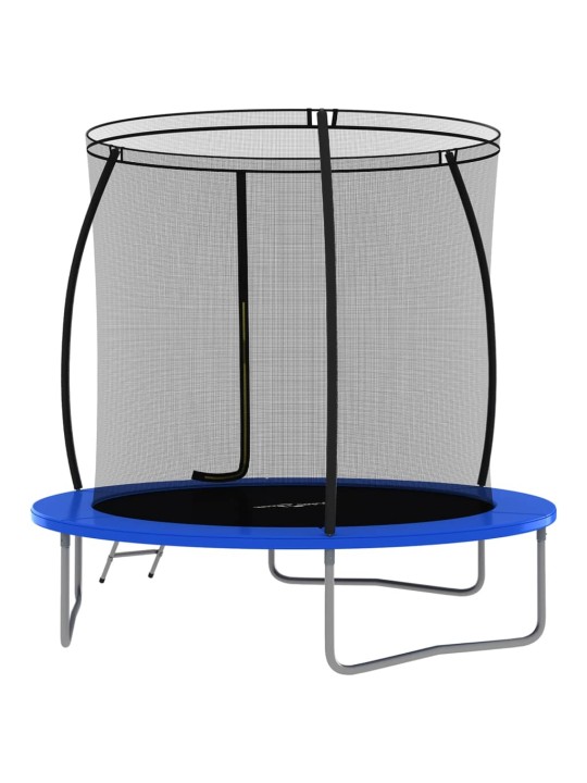 Trampolína s příslušenstvím kulatá 244 x 55 cm 100 kg