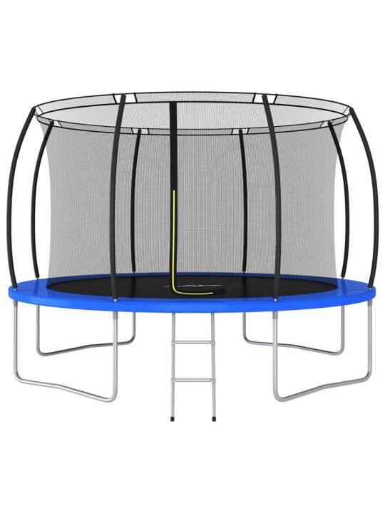 Trampolína s příslušenstvím kulatá 366 x 80 cm 150 kg