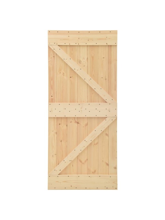 Dveře 100 x 210 masivní borové dřevo